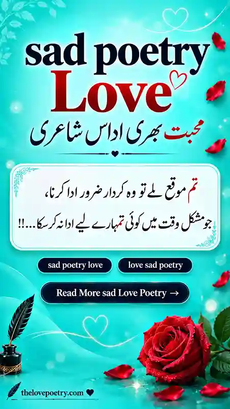 Best 2 Line life sad poetry in urdu text copy & paste 3 sad poetry love